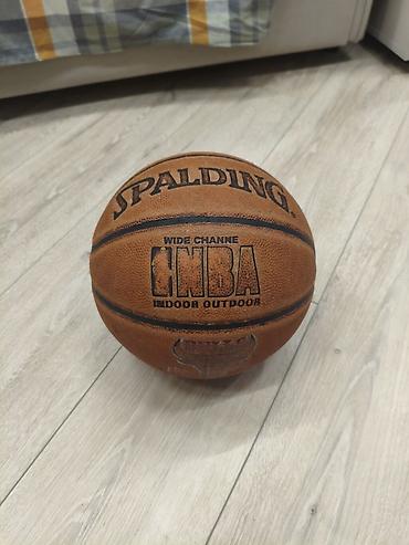 цена баскетбольных мячей: Баскетбольный мяч Spalding NBA Wide Channel Чуть сдутый, долго стоял — 1