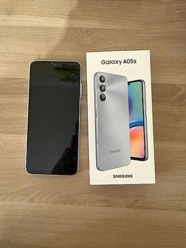 samsung galaxy s5 mini ekran: Samsung Galaxy A05s, 128 GB, rəng - Gümüşü — 1