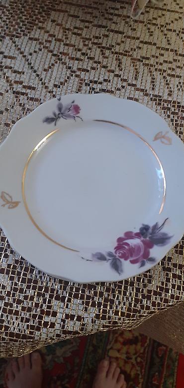 gul: Məhsul: Dekorativ şirniyyat/qənd qabları və boşqab - Material: Boyalı — 3