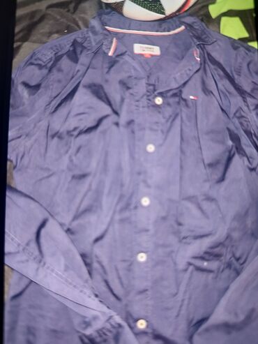 ralph lauren kosulje zenske: Tommy Hilfiger, S (EU 36), Cotton, Single-colored, color - Purple