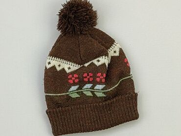 czapka new era brązowa: Hat, condition - Good