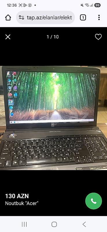 msi notebook: Acer Aspire 6930G noutbuk Texniki göstəricilər: - Prosessor: Intel — 4