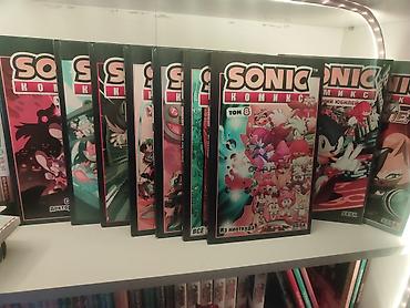 ёж: Комиксы набор"Соник ёжик", "sonic the hedgehog" от idw, можно брать — 1