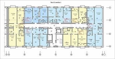 imak: 2 комнаты, 70 м², Асанбай мкр Элитка, 12 этаж, ПСО (под самоотделку) — 2