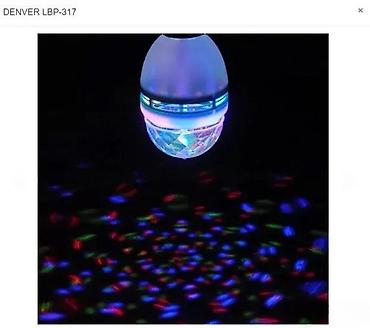 Sijalice: DENVER LBP-317 LED Disco Bulb - LED disko sijalica sa rotirajućim — 12