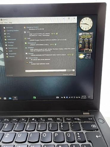 Lenovo: Lenovo Thinpad 8GB Kamera HDMi Procesor I5. POGLEDAJTE MOJE OSTALE — 8