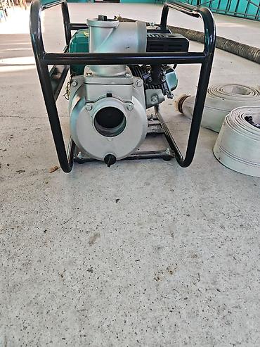 xalçaların satışı: 80 mm-lik motopompa su nasosu. Yanacaq növü Ai-92. Çox az istifadə — 2
