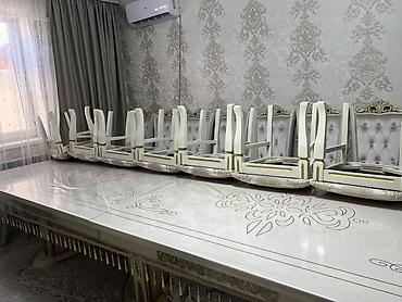 табиретка: Набор обеденных стульев в классическом стиле - Количество: 14шт. (на — 1
