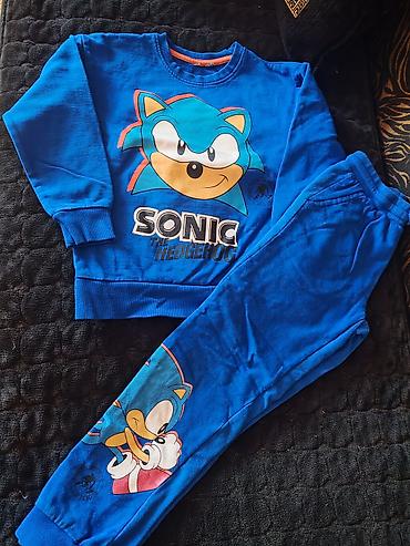 cameleon kaput: Dečiji duks i donji deo trenerke – komplet Sonic the Hedgehog - Boja — 1
