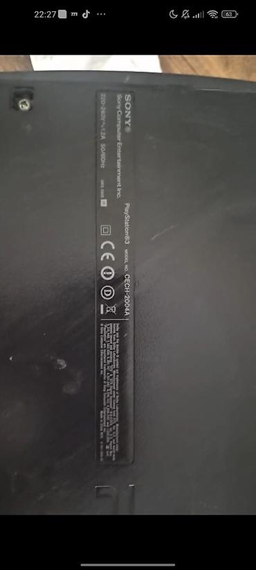 ps 3 cd: Sony PlayStation 3 (PS3) Slim oyun konsolu Komplekt: - PS3 Slim — 6