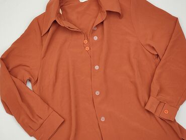 pomaranczowa bluzki: Koszula Damska, L, stan - Bardzo dobry