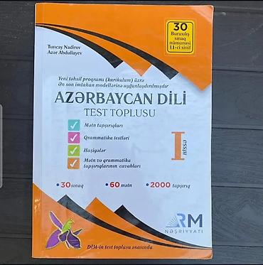 Məhsul: “Azərbaycan Dili – Test Toplusu” (I hissə) RM I hissə — 1