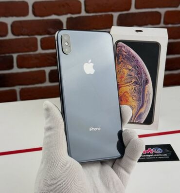 printer islenmis: IPhone Xs Max, 256 ГБ, Черный, Гарантия, Отпечаток пальца, Беспроводная зарядка