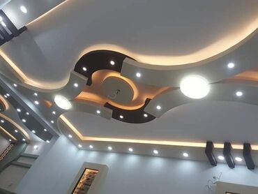 Потолочный гипсокартон: Мастер по установке гипсокартонных встроенных потолков разной — 2