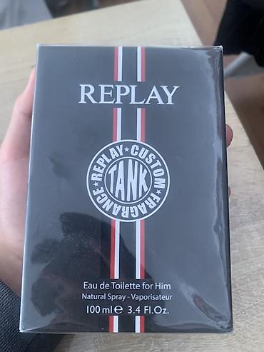 Парфюмерия: REPLAY Tank Custom Fragrance for Him Оригинал не вскрытый Цена 1250 — 2