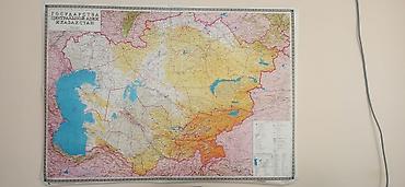 Другие предметы коллекционирования: Карта, карта, карты Кыргызстан, Кыргызстана района, район, область — 20