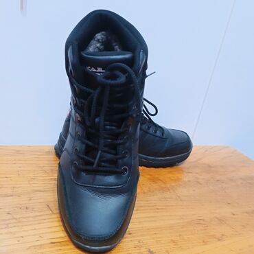 Ботинки: Мужские ботинки, 41, Kajila, Б/у, цвет - Черный, Самовывоз — 5