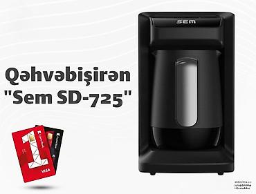 ev masin: Qəhvəbişirən "Sem SD-725" ✅ Brend: Sem ✅ Korpusun materialı — 1