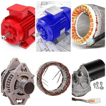 Digər texnikanın təmiri: Elektrik muherriklerinin temiri.Elektrik sargilari,maqnit — 12