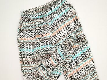 Trousers: Material trousers for women, size One size