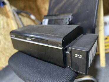оригинальные расходные материалы apc цветные картриджи: Давно им напечатали. Стоит без дела. Фотопринтер Epson L805 с