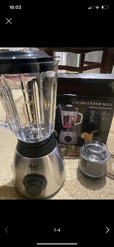 Blenderlər: 📌 2in 1 Elif blender. Həm blender gözü, həm də kofemolkası — 3