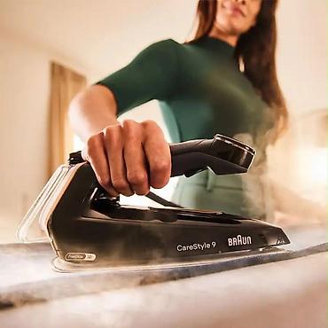 Утюги с парогенератором: Braun CareStyle 9 IS 9090 *Braun CareStyle 9 IS 9090 güclü buxar — 7