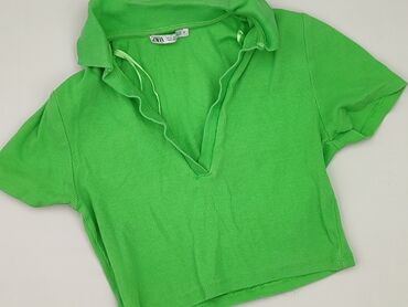 T-shirts and tops: Women`s polo shirt, Zara, size M (EU 38)