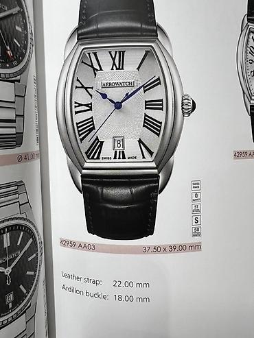 zenith z5: Классические часы часы, Aerowatch, Швейцария, Водонепроницаемые, Мужские, Новый — 4