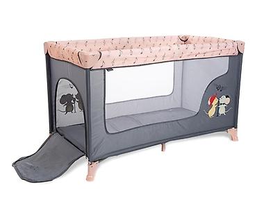 termofor za bebe dm: BBO prenosivi krevet (BK-065) – Dream & Play, 1 nivo, pink Šifra — 3