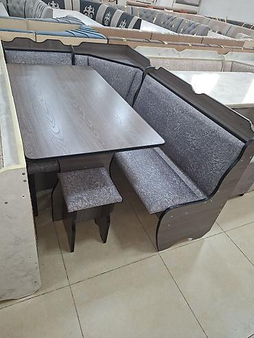 table study: Кухонный стол и стул, Новый, Бесплатная доставка, цвет - Бежевый — 3