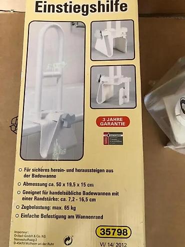 Ostale sanitarije: Drška za kadu RIDDER – pomoć pri ulasku/izlasku iz kade - Stabilna — 5