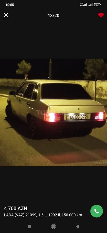 banan ağacı satılır: VAZ (LADA) 21099: 1.6 l | 1992 il | 156000 km Sedan