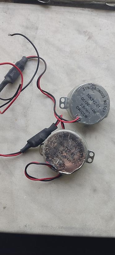 Kənd təssərüfatı avadanlığı: Inkubator ucun 12 volt motor (12 man)ve termo datcik (8 — 2