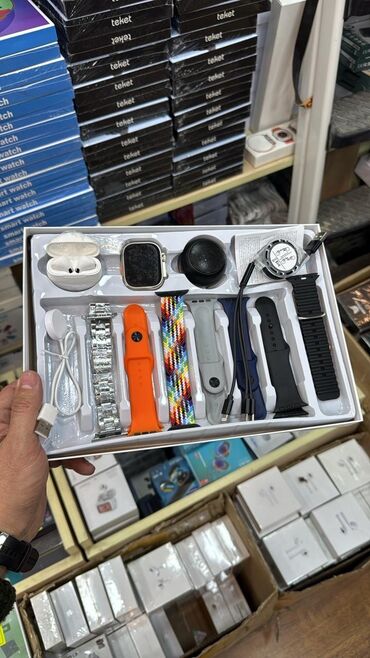 Smart saatlar: Smart saat, Sensor ekran, rəng - Qara