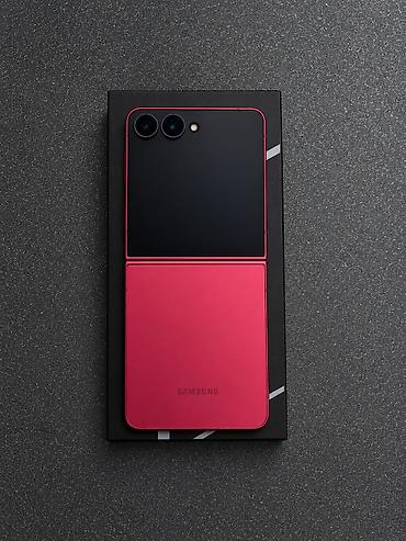 samsung 26: Samsung Galaxy Z Flip7, rəng - Qırmızı — 2