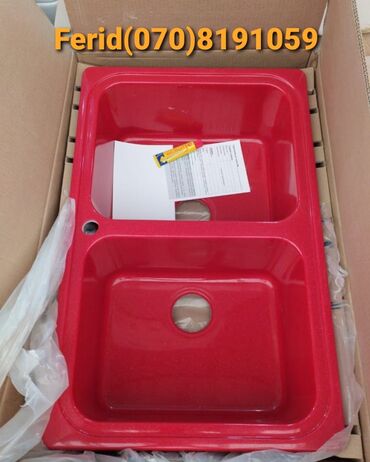 Mətbəx çanaqları: Qabyuyan moykalar nerjavika paslanmayan. leke saxlamayan. derin — 14