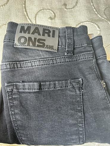 dar şalvar: Marions Jeans – qara rəngdə gənclər üçün şalvar - Brend: Marions — 1