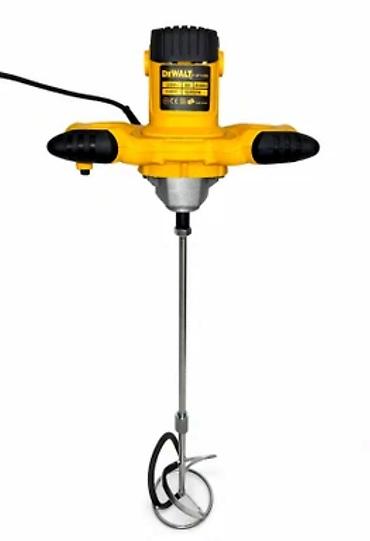 Elektrik əl alətləri: №: 4357 Məhsulun adı: Tikinti mikseri DW01880, 1800W, Yellow Brend: No — 1