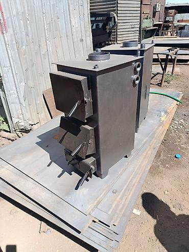 Буржуйки: Твердотопливная печь-кухонная плита/котёл длительного горения — 9