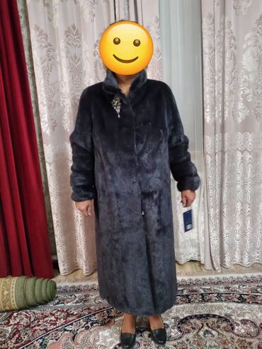 цены на мутоновые шубы в бишкеке: Шуба, Норка, Длинная модель, 5XL (EU 50)