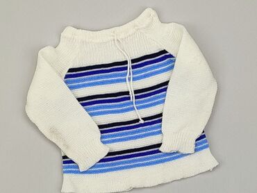 wiązany sweterek: Sweter, 0-3 m, 56-62 cm, stan - Dobry