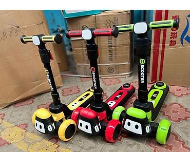 Детские самокаты: Детский самокат, Трёхколёсный — 5