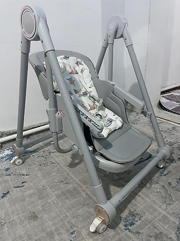 Стульчики для кормления: Детский стул‑шезлонг 2‑в‑1 (кормление и укачивание) - — 2