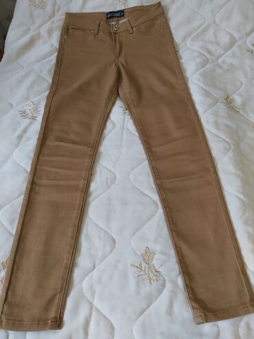 Джинсы: Джинсы, Прямые, Средняя талия, S — 7