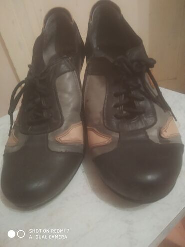 черные туфли: Туфли ALS, 40, цвет - Черный