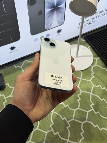 Apple iPhone: IPhone 15, 128 GB, Ağ, Face ID — 4