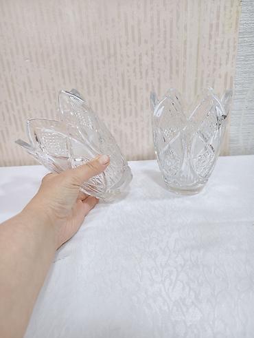 Vazalar: Vaza dəsti, Xrustal — 8