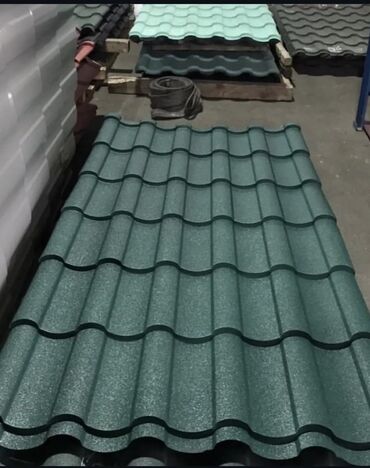 Profnastil: Bu metal kirəmit dam örtüyü üçün nəzərdə tutulmuş, dalğalı profilli — 7