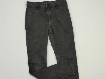 czarne spódnice jeansowe z przetarciami: Jeansy, 2XS, stan - Dobry